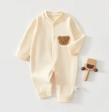 新生婴儿儿衣服春秋纯棉无骨长袖睡衣秋季新生儿哈衣宝宝连体衣冬