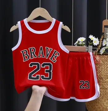 新童装夏季儿童速干衣运动服套装男童无袖篮球服背心短裤跨境现货