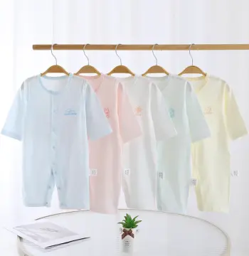 夏季薄款婴儿连体衣a类纯棉新生儿宝宝衣服哈衣爬服空调服婴童装