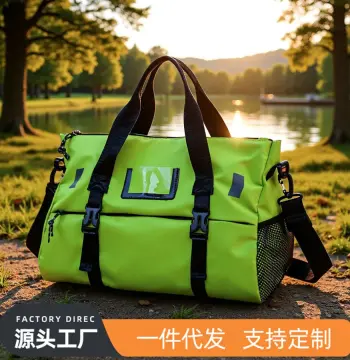 跨境皮膜健身包干湿分离运动包游泳包瑜伽行李包袋旅行包可印logo