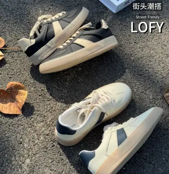 2026新款鞋爆款德训鞋男士厚底板鞋学生百搭学生休闲鞋潮鞋
