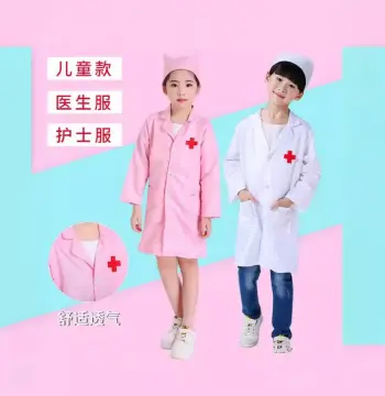 六一儿童医生服装护士服工作服女孩过家家套装幼儿白大褂衣服造型