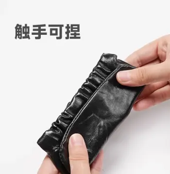 耳机包数据线合弹收纳袋化妆收纳钱包弹片自动PU收纳闭合零钱便携