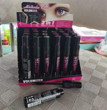 2in1外贸款睫毛膏现货24支装mascara cream eyeblack