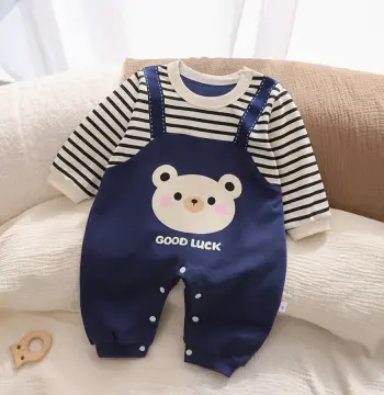 婴儿连体衣秋季长袖全棉可爱宝宝秋衣婴儿秋季衣服爬服婴儿连体服