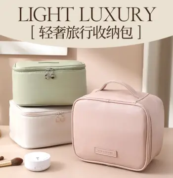 新款化妆包肤感PU皮便携旅行手提收纳洗漱包大容量厂家批发定LOGO