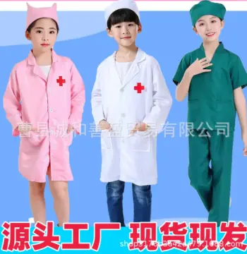 医生服护士服手术服男女童医生玩具套装幼儿园白大褂儿童角色扮演