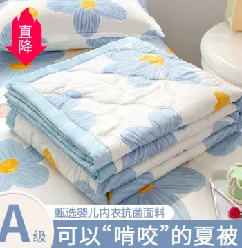 夏凉被双人空调被家用水洗棉薄款夏被学生宿舍单人被芯可水洗机洗