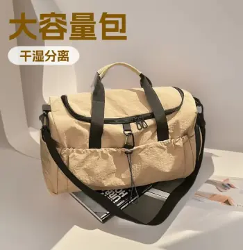 大容量可上飞机高级感短途行李袋男女外出旅行包时尚高颜值轻便款