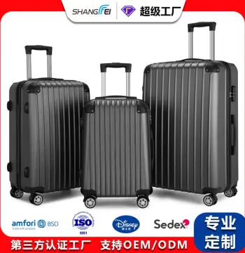 源头厂家三件套外贸行李箱经典包角ABS旅行箱包防盗密码锁拉杆箱