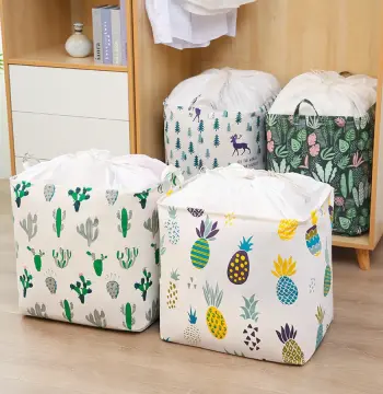 衣服被子收纳袋脏衣服收纳筐折叠玩具收纳箱束口脏衣篮搬家打包袋