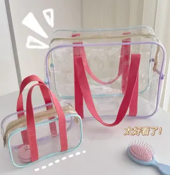 果冻包出差透明化妆pvc洗漱化妆品收纳包旅行防水游泳收纳沙滩包