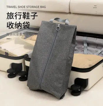 便携手提牛津布鞋袋居家鞋子防尘防潮袋户外旅行鞋子收纳袋沙滩包