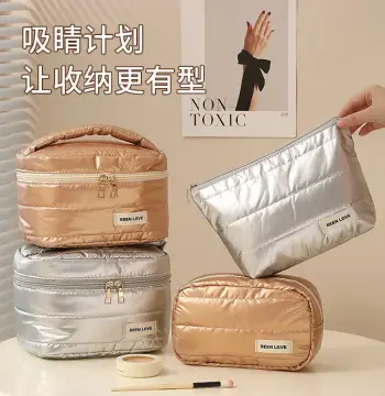 高颜值化妆包创意大容量化妆品收纳袋学生外出旅行便携手提洗漱包
