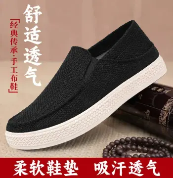 男鞋一件代发春季休闲鞋舒适老北京布鞋男百搭单鞋软底透气板鞋
